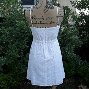 Madewell Dresses - Eyelet dress summer spaghetti straps size 2 Madewell Dresses - Eyelet dress summer spaghetti straps size 2